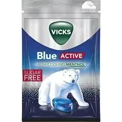 Vicks Blue Active Cooling Menthol (Sugar Free)