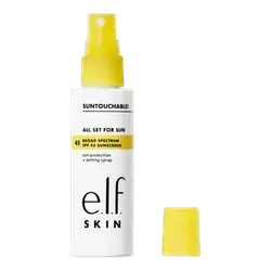 All Set For Sun Broad Spectrum SPF45 Sunscreen + Setting Spray 60ml _ e.l.f