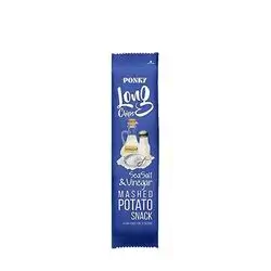 Ponky Long Chips Seasalt And Vinegar 75 Gm
