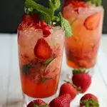 Strawberry Mojto