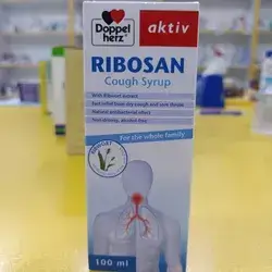 RIBOSAN cough Syrup Doppel Herz fast relief or Dry cough and throat