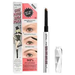 Goof Proof Brow Pencil Mini 2 Warm Golden Blonde 0.17 g _ Benefit