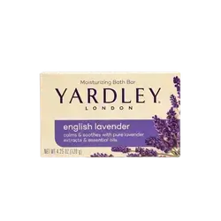 English Lavender Moisturizing Bath Bar Soap 120g _ YARDLEY LONDON