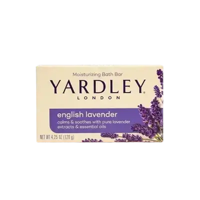 English Lavender Moisturizing Bath Bar Soap 120g _ YARDLEY LONDON