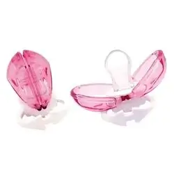Dust-Free Silicone Pacifier (+0) - Pink