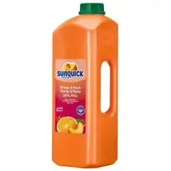 Sunquick Orange & Peach Concentrate Drink 2L