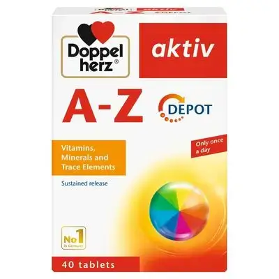 Doppelherz aktiv A-Z DEPOT (40 Tablets)