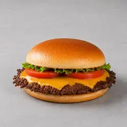 Meat Burger With Cheese