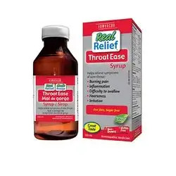 Real Relief Throat Ease Syrup (Homeocan)