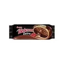 Ulker Biskrem Extra Cocoa Filled Biscuits