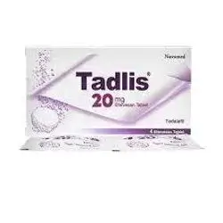 Tadlis 20mg 4 Effervescent Tablets