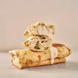 Mushroom Crispy Saj