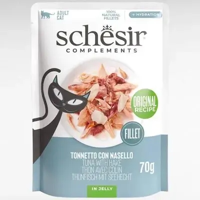 Schesir Tuna & Hake 70g
