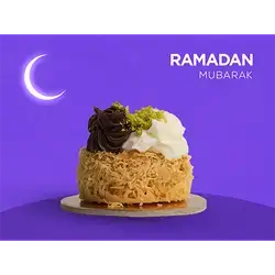 Ramadan Kunafa Cake