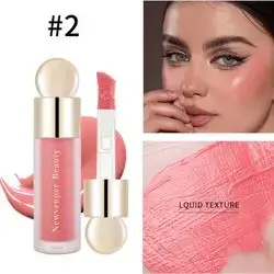 Newvenper Liquid Blush with Face Brush - Shade: 02