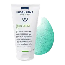 Teen Derm Exfoliating Cleansing Gel 150ml _ ISISPHARMA