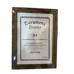 Document Frame Size A4