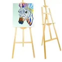 Wooden stand - canvas / Size 175 CM