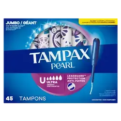 Tampax Pearl Ultra (45tampons).