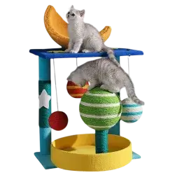 Cat Tree, House and Scratcher