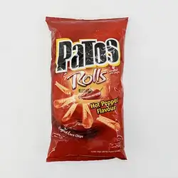 Patos Chips Corn Roll Pepper 60Gm