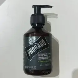 proraso beard wash cypress and vetyver