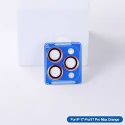Lito S+ Metal Camera Lens Glass for iPhone 17 PROMAX/17PRO Orange