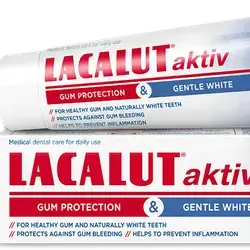 lacalut aktiv & gentle white toothpaste 75 ml