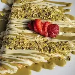 Pistachio Crepe