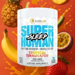 SUPERHUMAN SLEEP - 30 Servings Tropical Punch