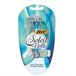 Bic Soleil Bella Women'S Disposable Razor, 3 Count