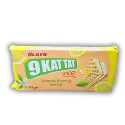 Ulker Turkish Banana Wafer Biscuits 114g