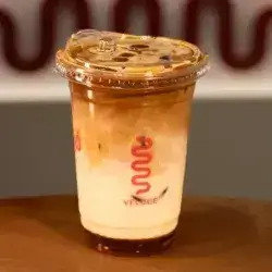 Strawberry Iced Latte