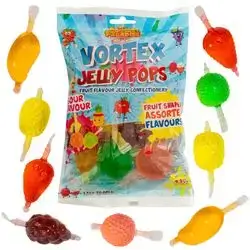 Vortex Jelly Pops Fruit 9Pcs