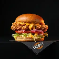 Cheesy Chicken Burger