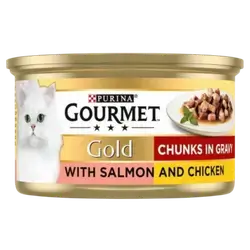 Purina Gourmet Gold Salmon & Chicken Flavour 85g
