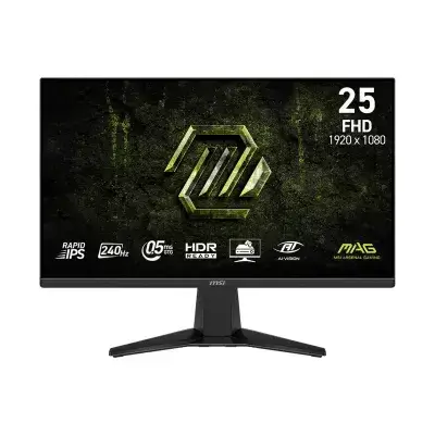 MSI MAG 255F X24 24.5" FHD Rapid IPS 240Hz Gaming Monitor
