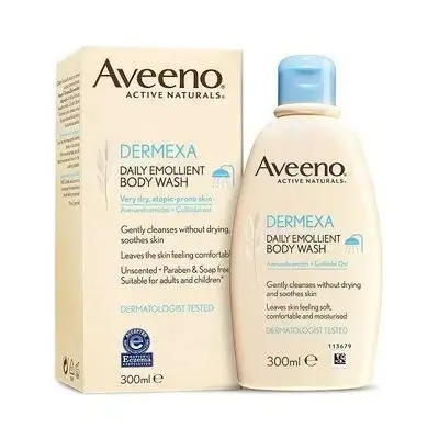 Aveeno Dermexa Daily Emollient Body Wash 300ml