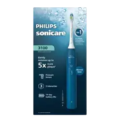 Sonicare 3100 Rechargeable Toothbrush Marine Blue _ PHILIPS