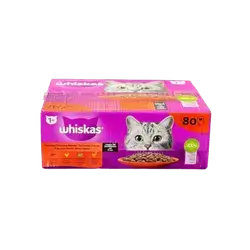Whiskas – Adult (1+ Years) in Sauce 80×85g
