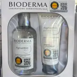 Bioderma pigmentbio H2O micellar water 250ml + pigmentbio sensitive areas 75ml