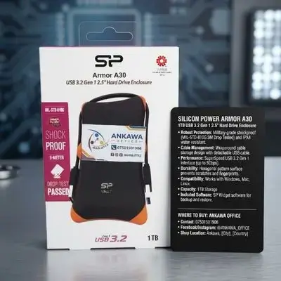 SP Hard Drive Armor A30 USB 3.2 Gen 1 2.5"