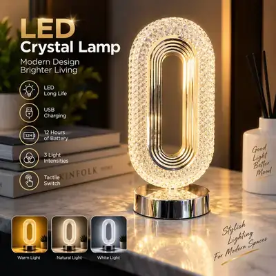 LED CRYSTAL LAMP