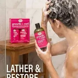 Difeel Growth & Curl Biotin Infused Shampoo & Conditioner Set