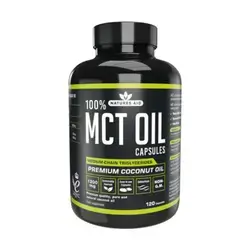 Natures Aid 100 Percent MCT Oil, Premium Coconut Oil, Sustainably Sourced, Add to Coffees or Shakes, Vegan, 500 ml
