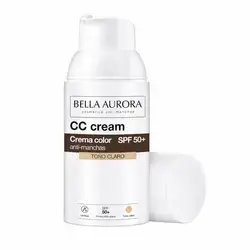 Bella Aurora Cc Cream + Spf 50 Anti Dark Spot Light Shade