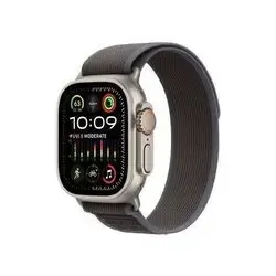 Apple Watch Ultra 2 GPS + Cellular 49mm Titanium Case with Blue/Black Trail Loop - S/M