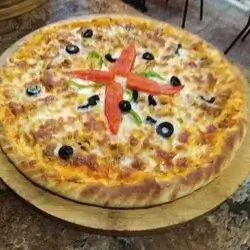 Stuffed Crust Mixed Pizza