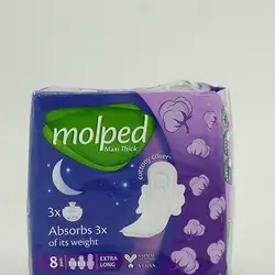 Molped Maxi Thick Sw Woman Pad (Night Deo) 8 Pads
