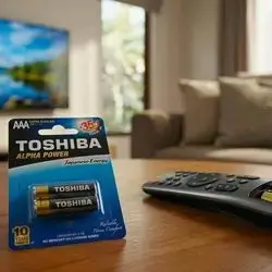 Toshiba Alpha Power AAA Super Alkaline Batteries.